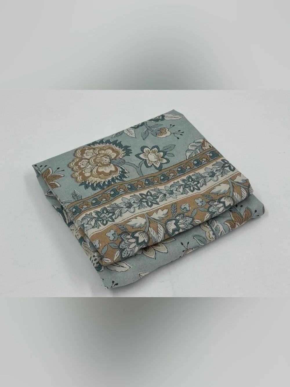 POTTERY BARN (2) “BROOKE FLORAL PRINTED” STANDARD SIZE shams